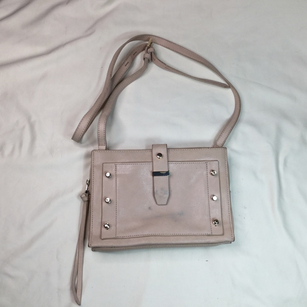 Botkier Blush Leather Warren City Crossbody